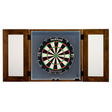 Chocolate Brown Dartboard Lighting Cabinet (Gen 2)