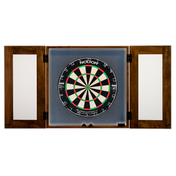 Chocolate Brown Dartboard Lighting Cabinet (Gen 2)