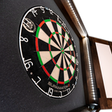 Chocolate Brown Dartboard Lighting Cabinet (Gen 2)