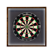 Chocolate Brown Dartboard Lighting Cabinet (Gen 1)