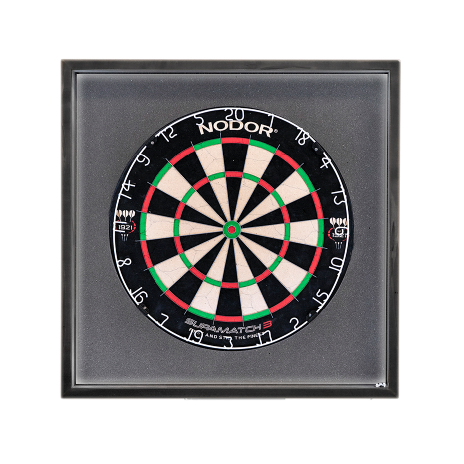 Grey Dartboard Lighting Cabinet (Gen 1)