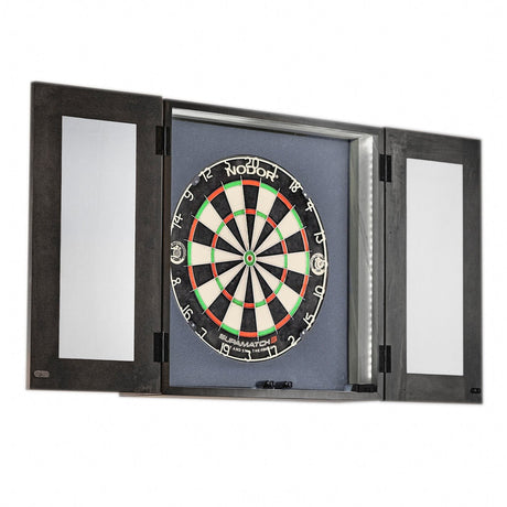 Grey Dartboard Lighting Cabinet (Gen 2)