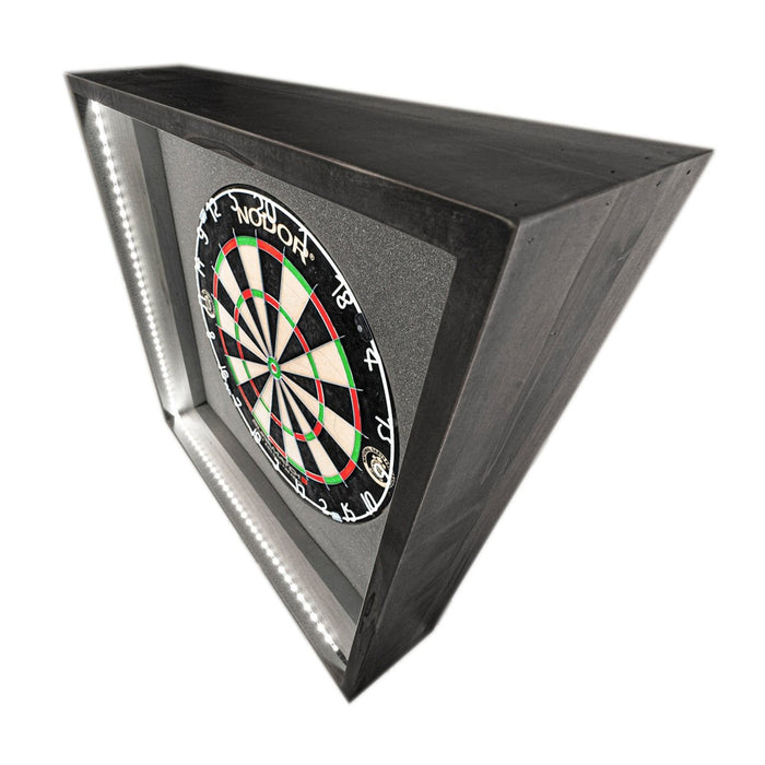 Grey Dartboard Lighting Cabinet (Gen 1)