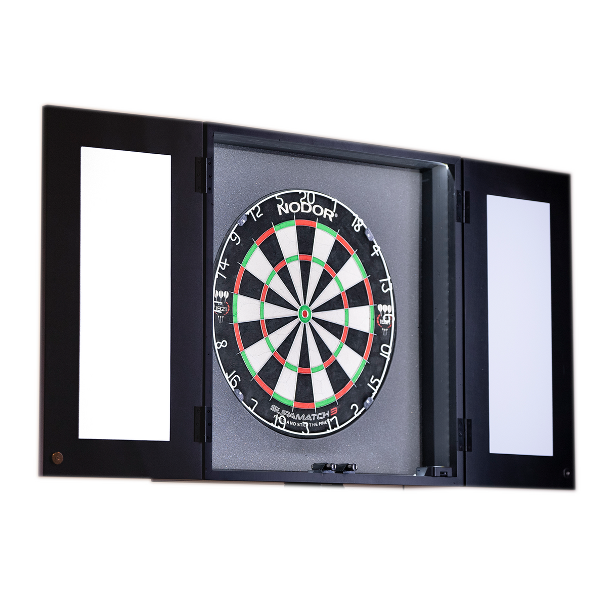 Ebony Dartboard Lighting Cabinet (Gen 2)