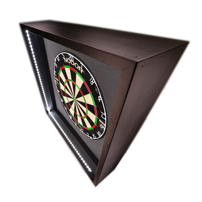 Ebony Dartboard Lighting Cabinet (Gen 1)