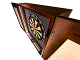 Chocolate Brown Dartboard Lighting Cabinet (Gen 2)