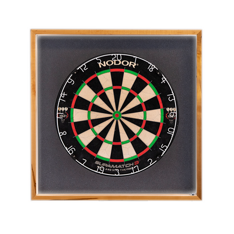 Natural Dartboard Lighting Cabinet (Gen 1)